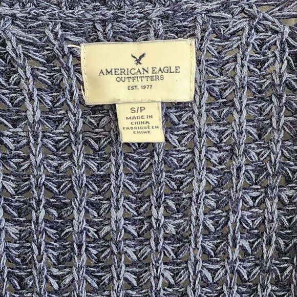 American Eagle Outfitters Women knit Sweater Blue Size S/P - Picture 4 of 15